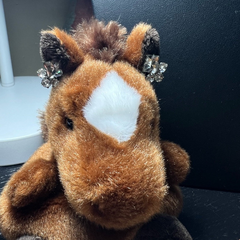 Vintage Screw Back Rhinestone Earrings